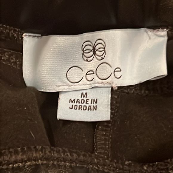 CeCe Faux Leather Leggings - Picture 4 of 6